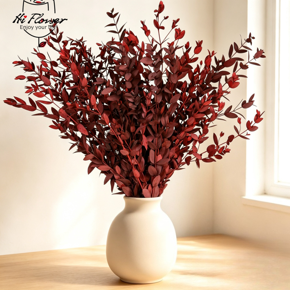 زهور الأوكالبتوس المجففة الطبي - مراجعة Florist Supply Vases وسعره